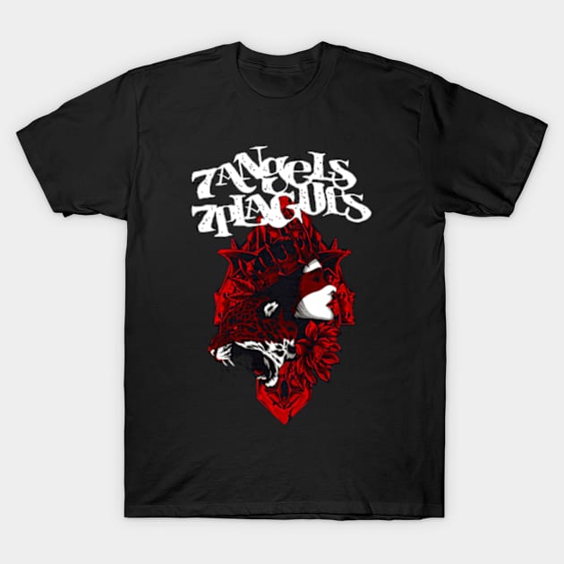 post-hardcore 7 Angels 7 Plagues T-Shirt by IsrraelBonz